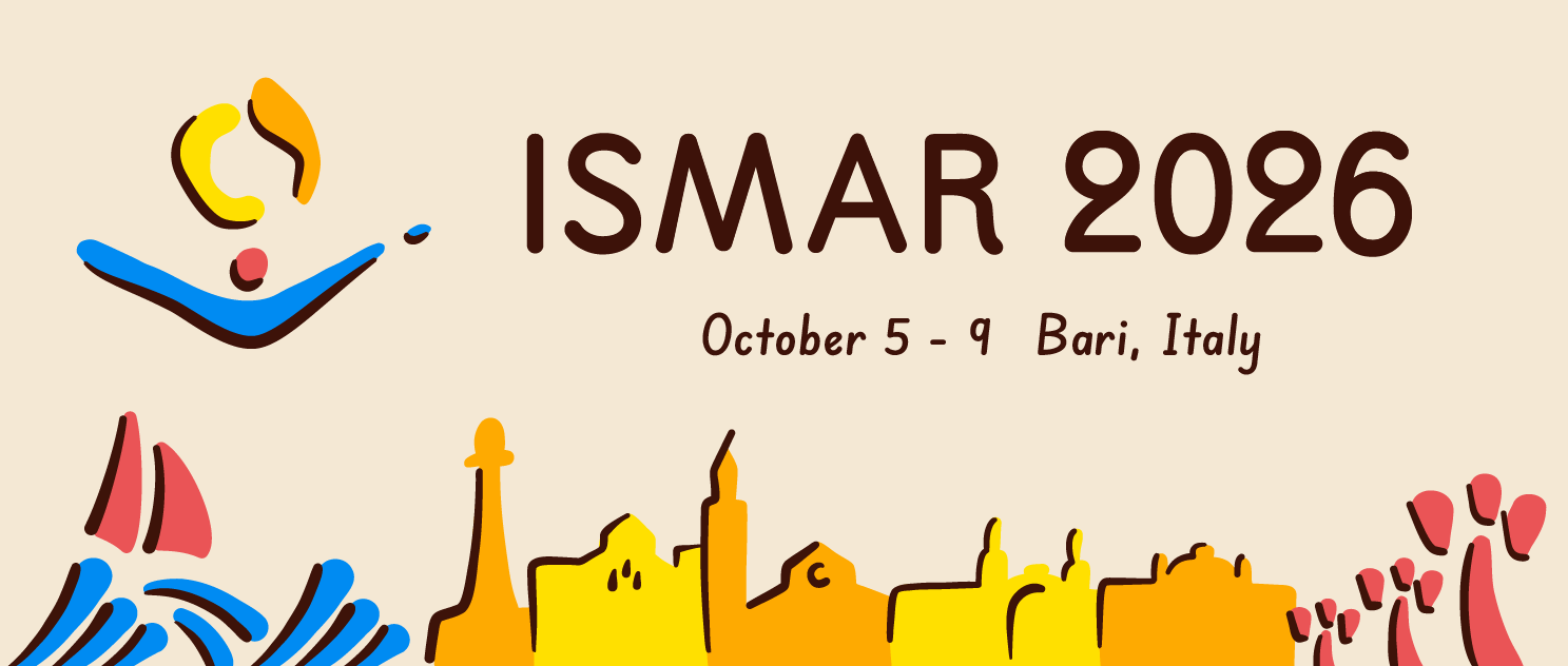 ISMAR 2026 in Bari, Italy