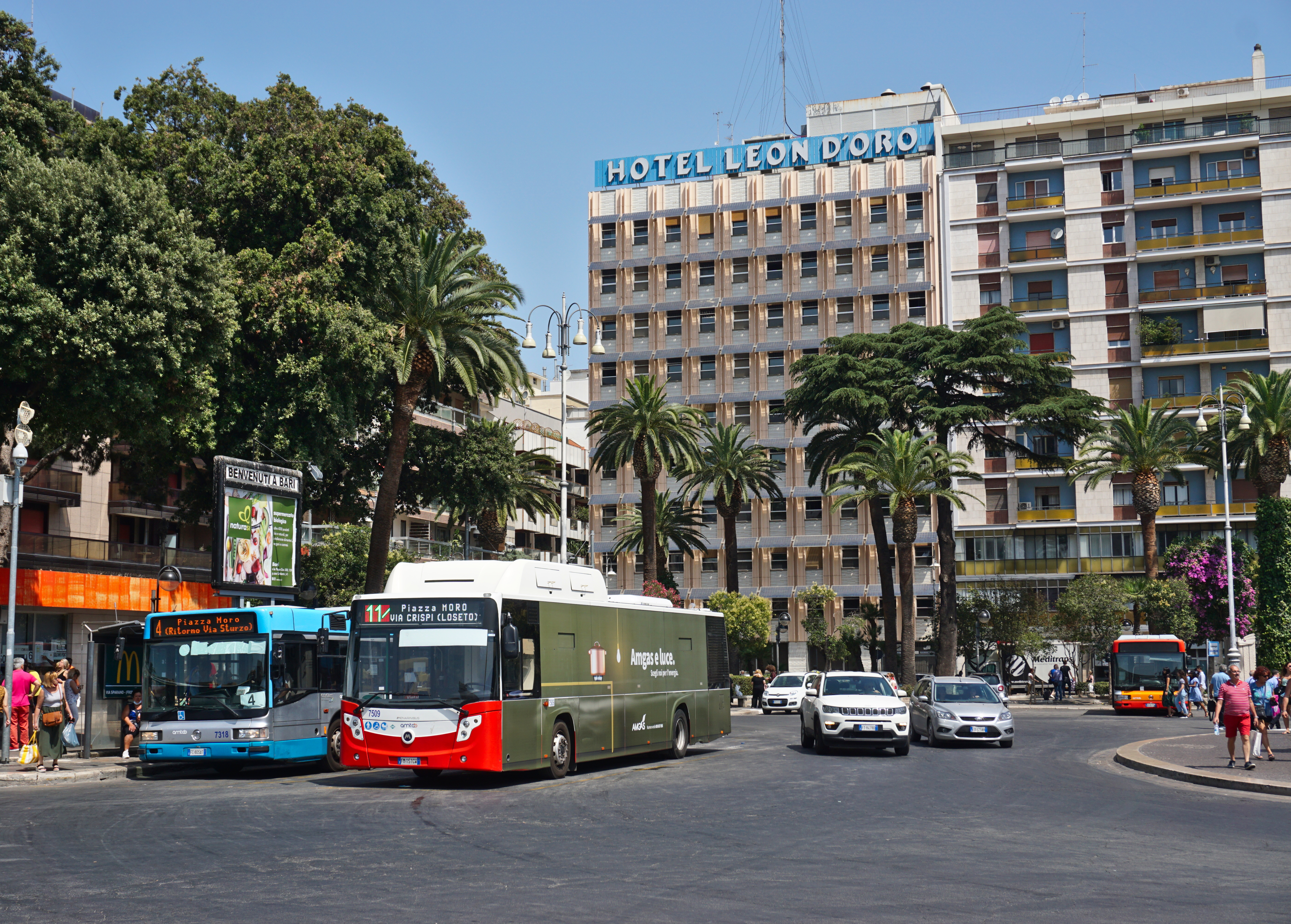 AMTAB urban bus service in Bari