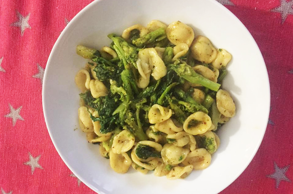 Orecchiette con le cime di rapa