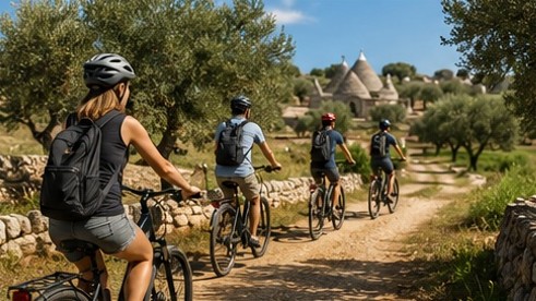 E-bike experience in the Apulian countryside